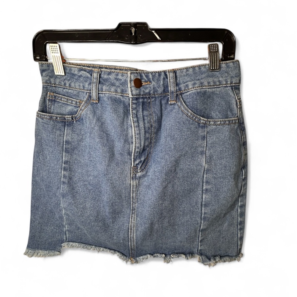 Stylish Blue Denim Skirt for Kids